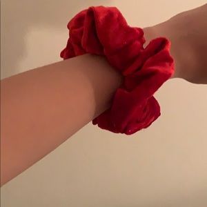Red velvet Scrunchie